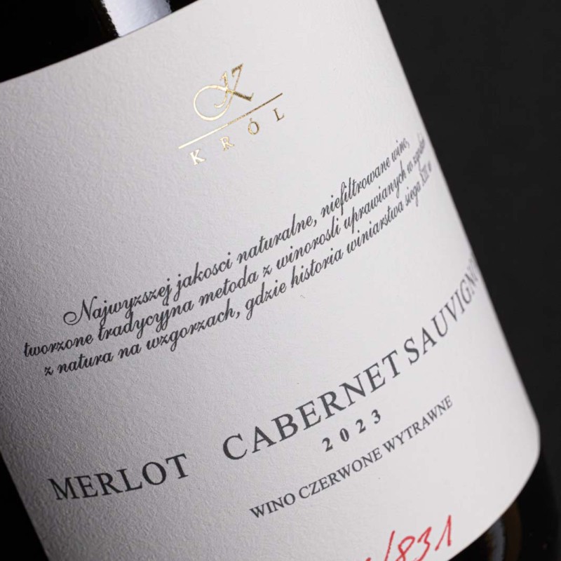 Cabernet + Merlot 2023 - Winnica Król