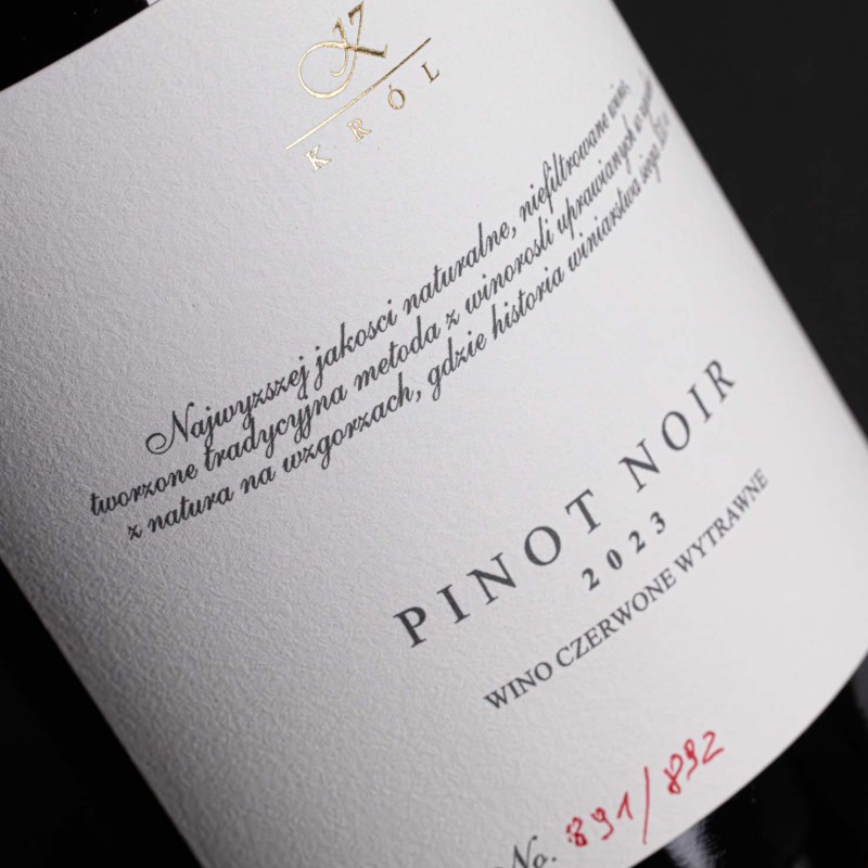 Pinot Noir 2023 - Winnica Król